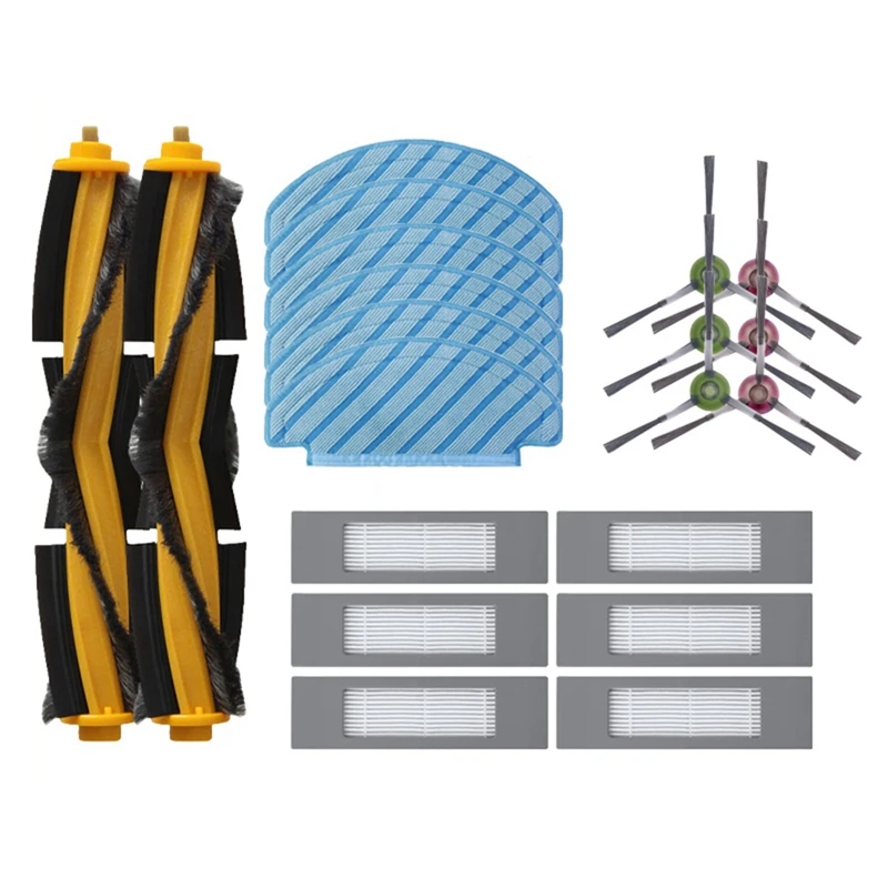 

Запасные части для робота-пылесоса Ecovacs Deebot OZMO N7 N8 920 950 T5 T9 Yeedi 2, 1 комплект