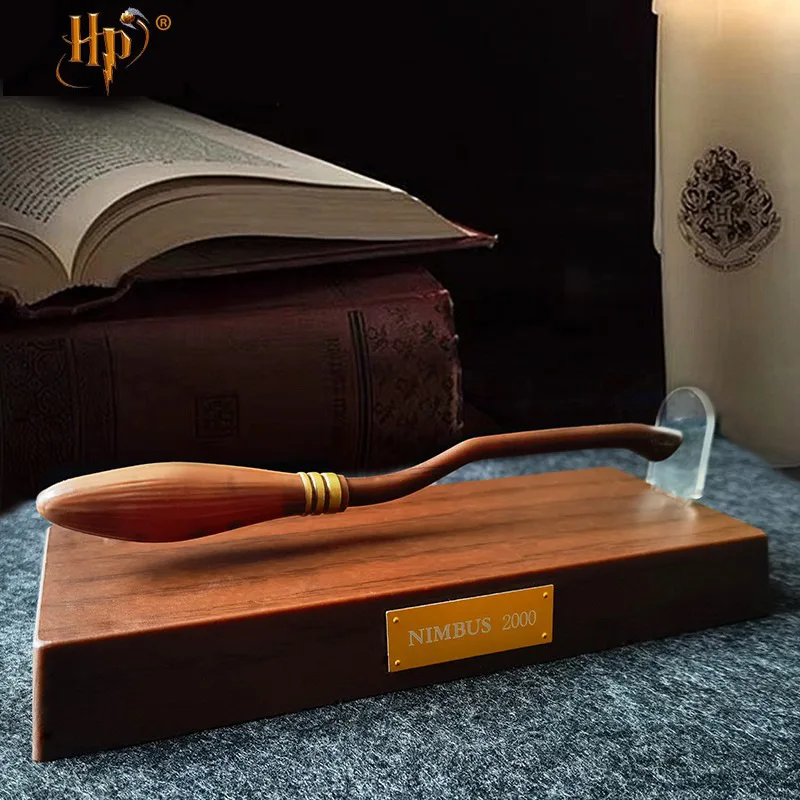 19 см Haries Penggemar реквизит для косплея левитирующий Potter метла Pena Nimbus 2000 Koleksi Trik Ajaib