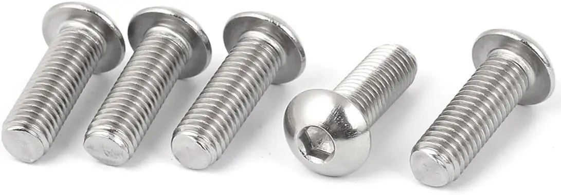 

Keszoox M10 x 30mm Stainless Steel Button Head Socket Cap Screw 5 Pcs