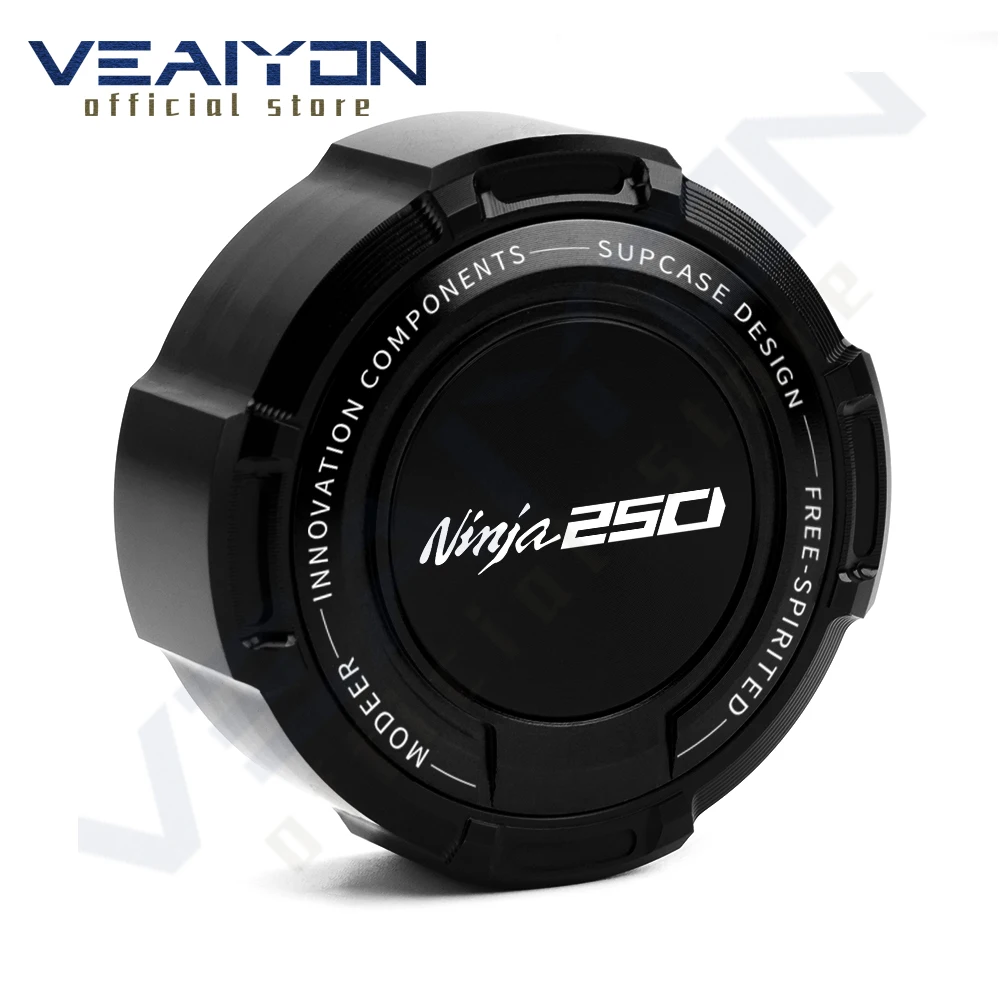 

For Kawasaki Ninja250 2013-2021 Ninja300 2013-2017 Ninja400 2018-2021 Ninja650 2017-2020 Rear Brake Fluid Cover Oil Cup Cap