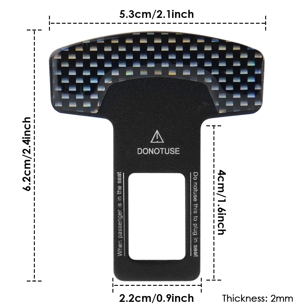 Лучшая цена пряжки ремня безопасности из настоящего углеродного волокна