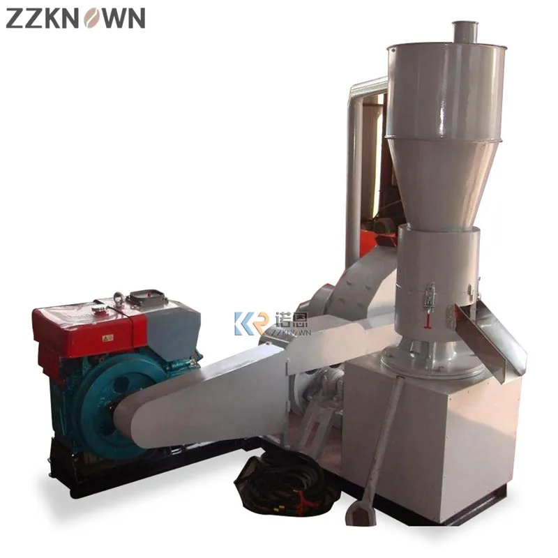 Комбинированная молотковая мельница древесные топливные пеллеты экструдер