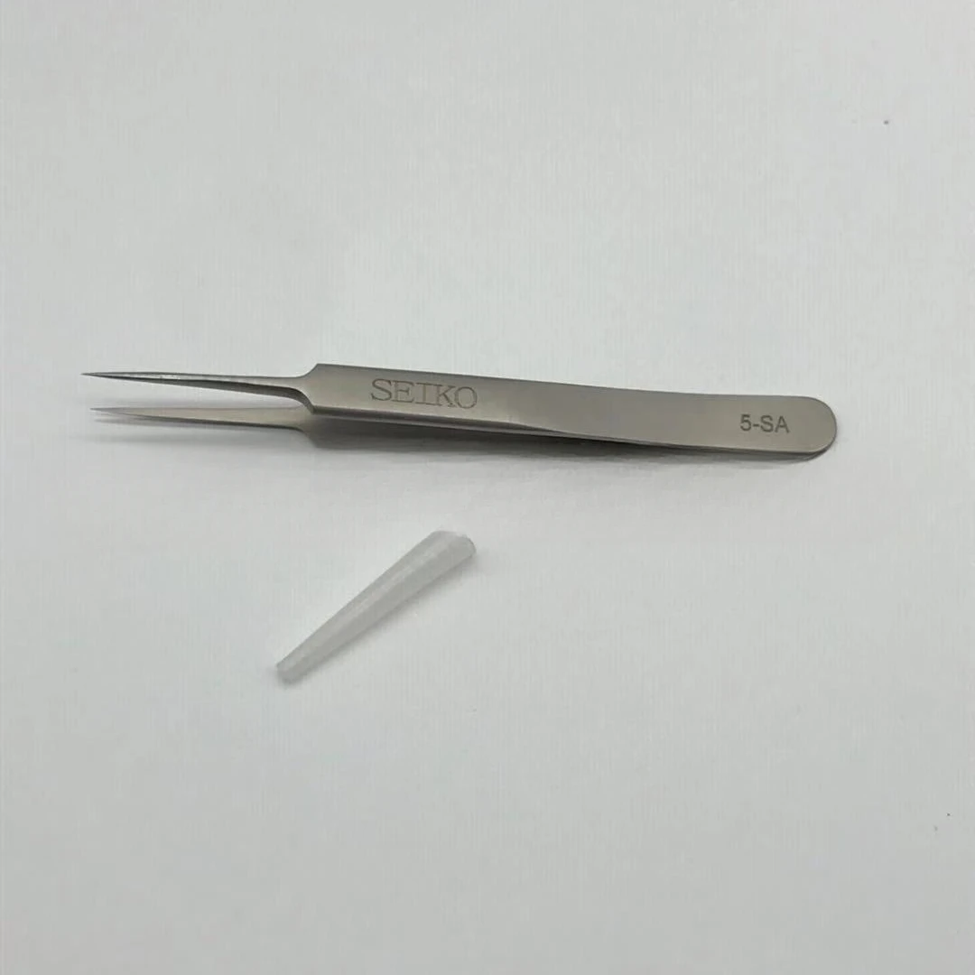 Щипцы из натуральной нержавеющей стали твердые и высокоэластичные прецизионные