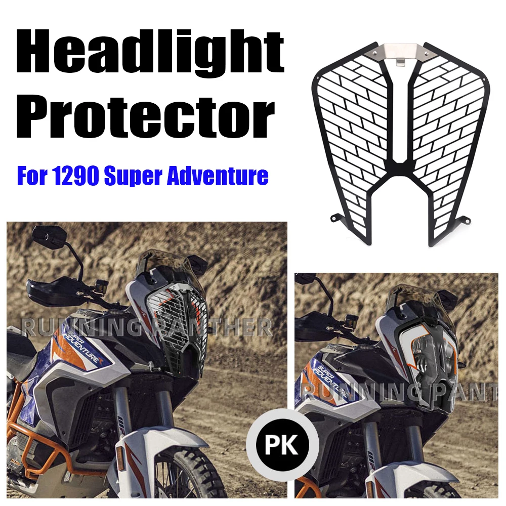 

Защитная решетка для мотоциклетной фары, защитная решетка для KTM 1290 Super Adventure ADV S R 2021 2022, аксессуары