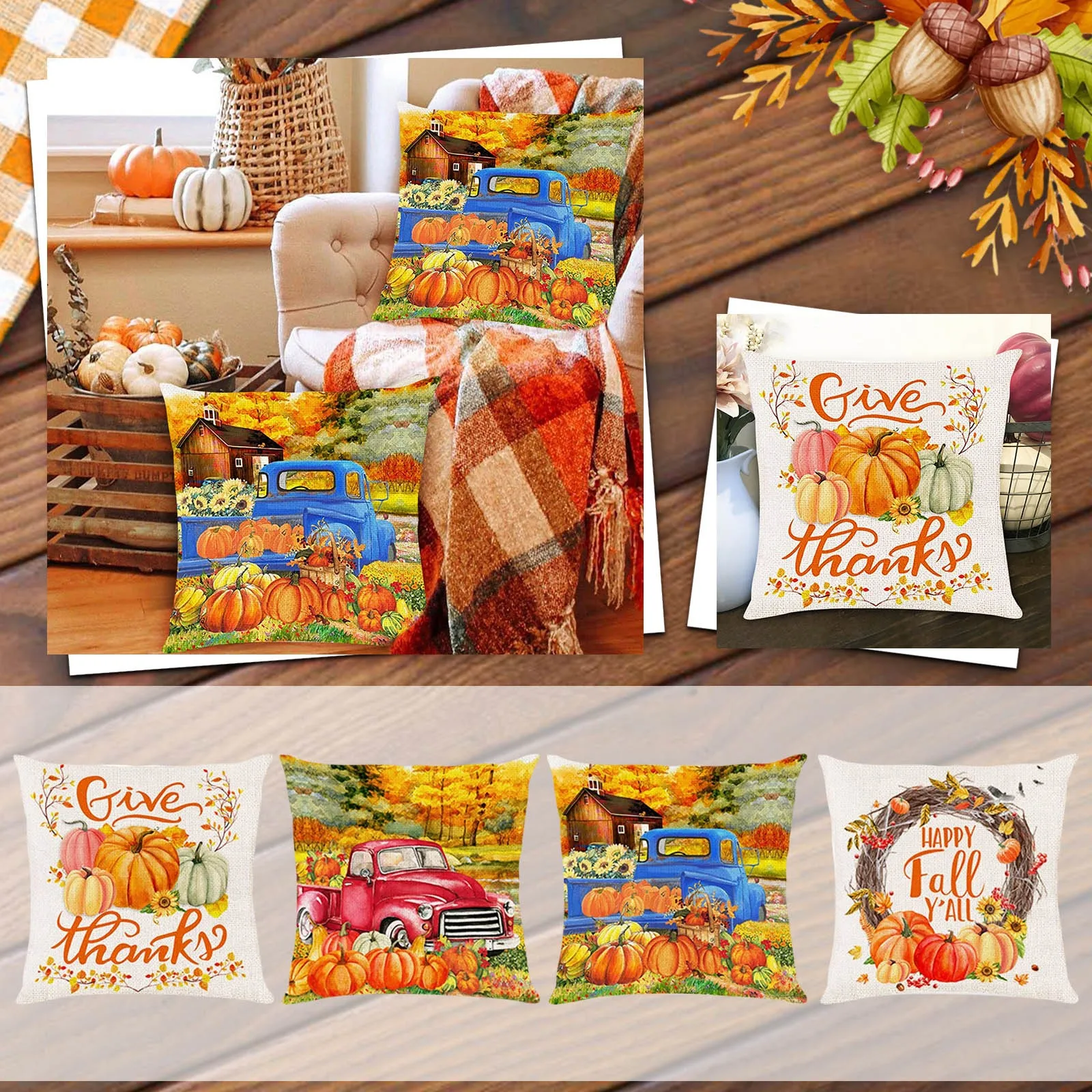 

Halloween Horror Home Sofa Cover Decorative Cushion Pillowcase Pillow Cases - Size Pillows 20x20 Set of 4 Pillow Case Green