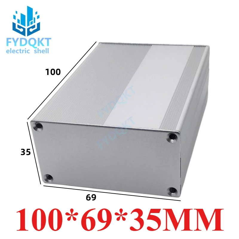 Алюминиевые профильные коробки из алюминиевого сплава, корпус аккумуляторной батареи платы x 69x35 мм