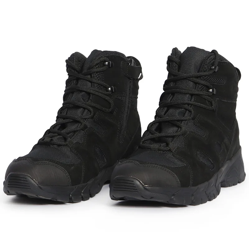 Outdoor Men's Sneakers Hiking Shoes Waterproof Men Shoes Woman Tactical Combat Boots 38-45 Size 2022 New Trekking Object