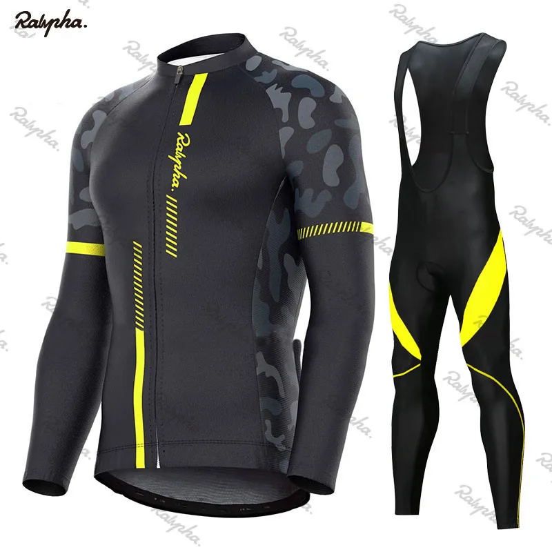 

Мужской весенне-осенний комплект одежды для велоспорта Raphaful 2024, велосипедная одежда Ropa Ciclismo, одежда для горного велосипеда, трикотажная одежда с длинным рукавом