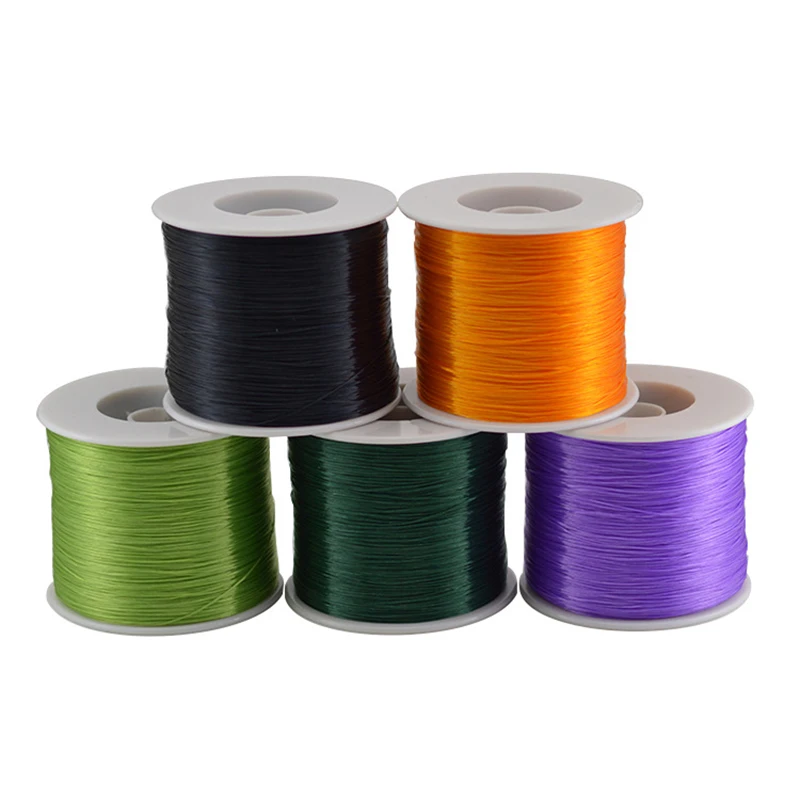 

500M/Roll 0.5mm Colorful Flexible Elastic Crystal Line Rope Cord For Jewelry Making Beading Bracelet Wire Fishing Thread Rope
