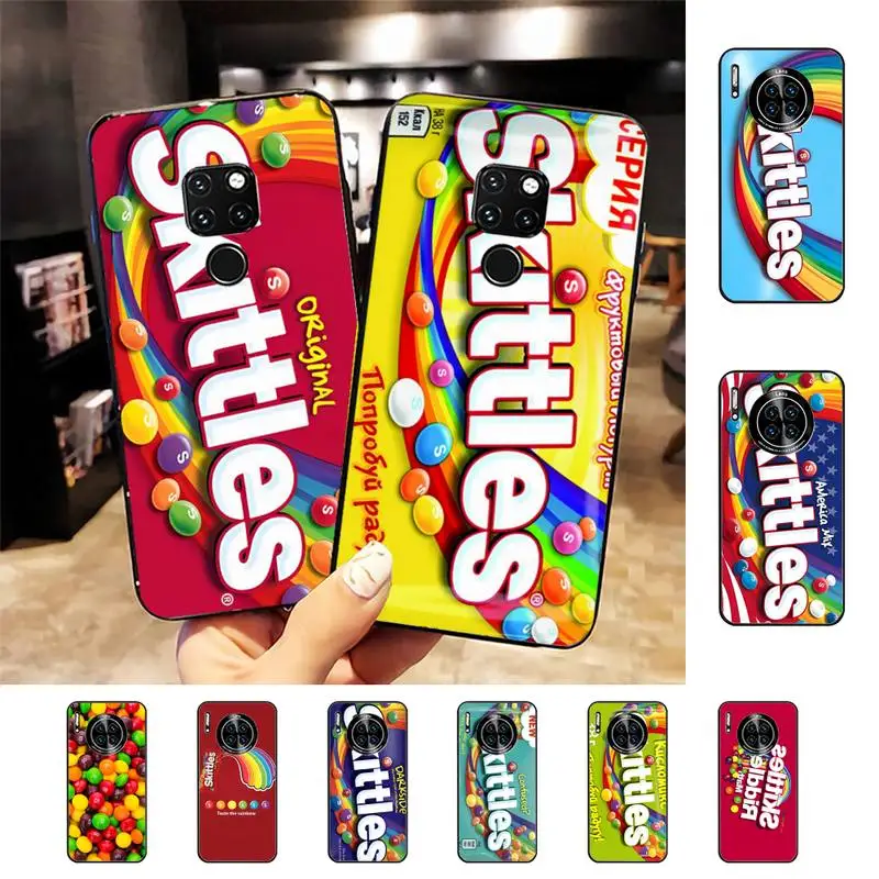 

S-Skittless Sweet Sour Fruit Candies Phone Case for Huawei Mate 20 10 9 40 30 lite pro X Nova 2 3i 7se