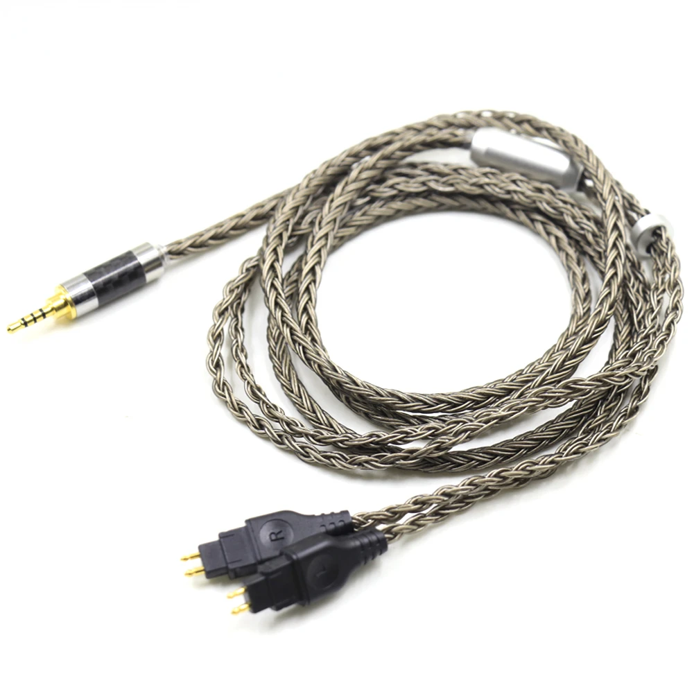 16 Core High-end Silver Plated Headphone Replace Upgrade Cable for SENNHEISER HD600 HD650 HD600s HDxx x HD580