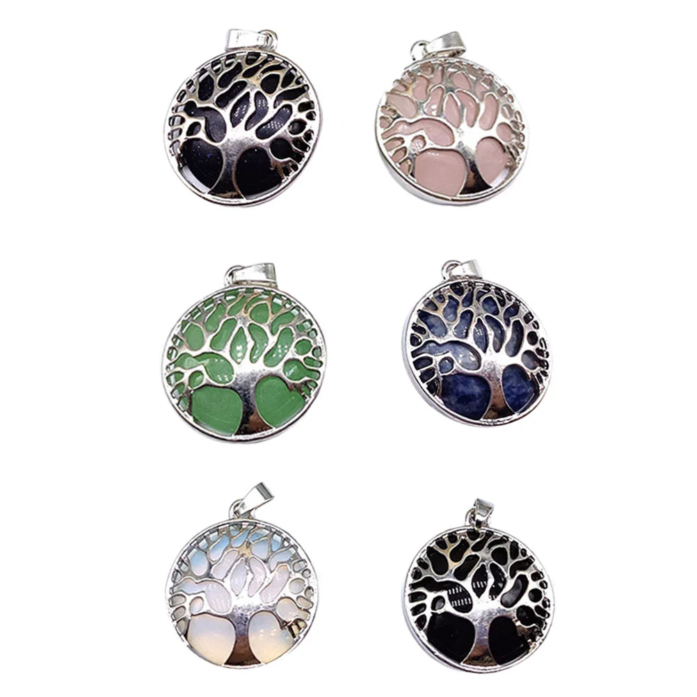 

Фурнитура для изготовления ювелирных изделий «сделай сам», подвеска в виде дерева, ожерелье, аксессуары ручной работы