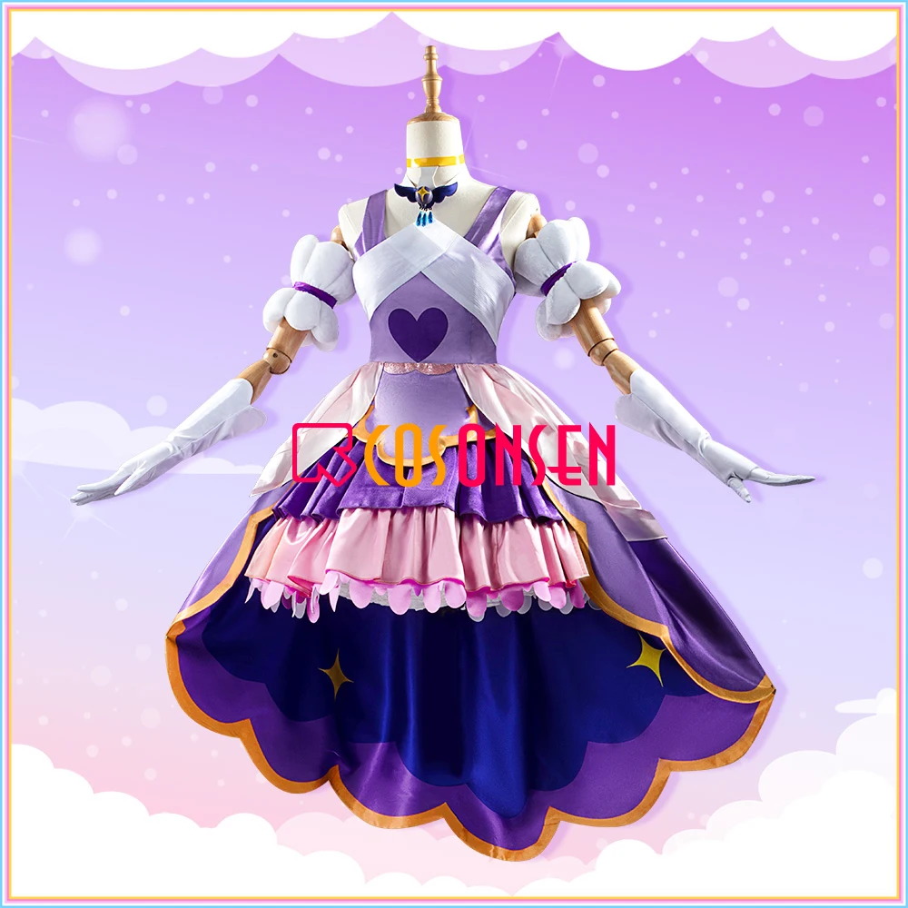 Аниме Хирогару Небо Wonderful Pretty Cure Majesty Косплей Костюм Ellee-chan Платье на заказ