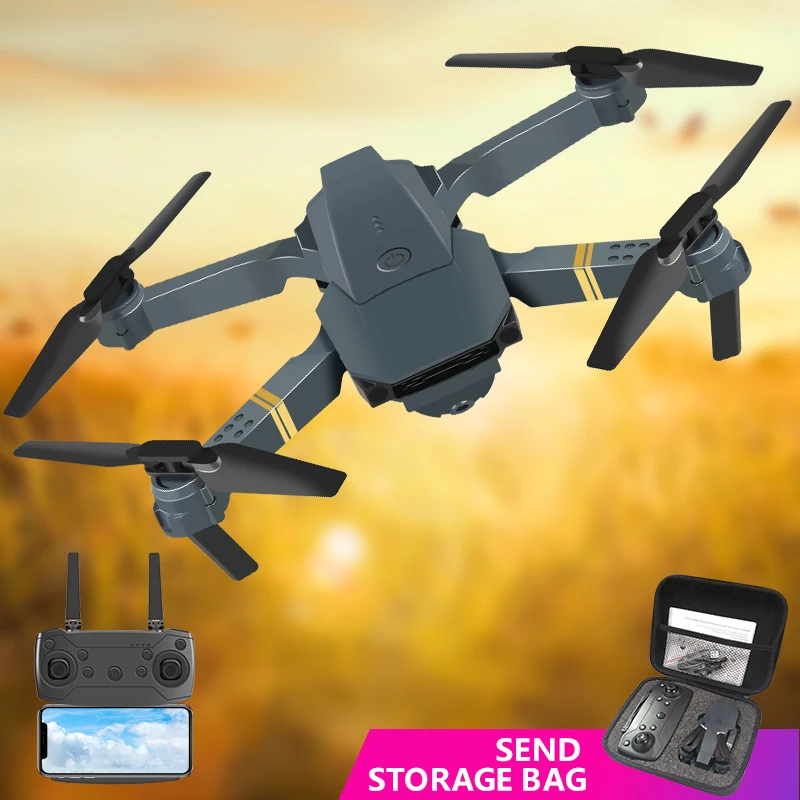 4K HD Camera Drone Hight Hold Mode Foldable Quadcopter Toy Angle Adjustment Camera One Click Return Professional APP Control enlarge