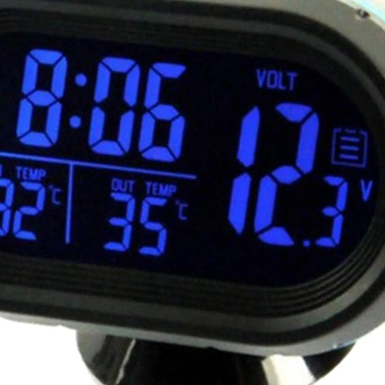 Часы вольтметр аксессуары автомобильные детали монитор измеритель батареи