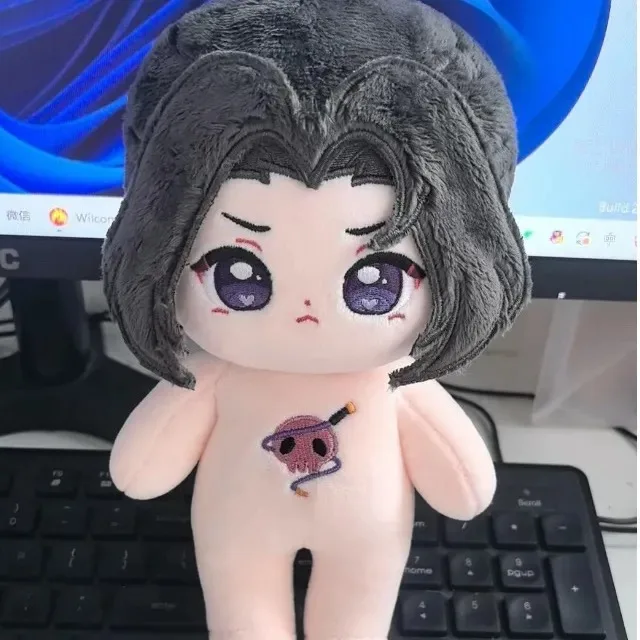 20 см Новый Аниме Mo Dao Zu Shi MDZS Jiang Cheng косплей мультфильм мягкое платье Одежда