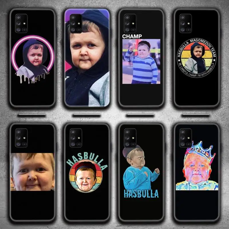 

Funny Hasbulla Phone Case For Samsung Galaxy A52 A21S A02S A12 A31 A81 A10 A30 A32 A50 A80 A71 A51 5G