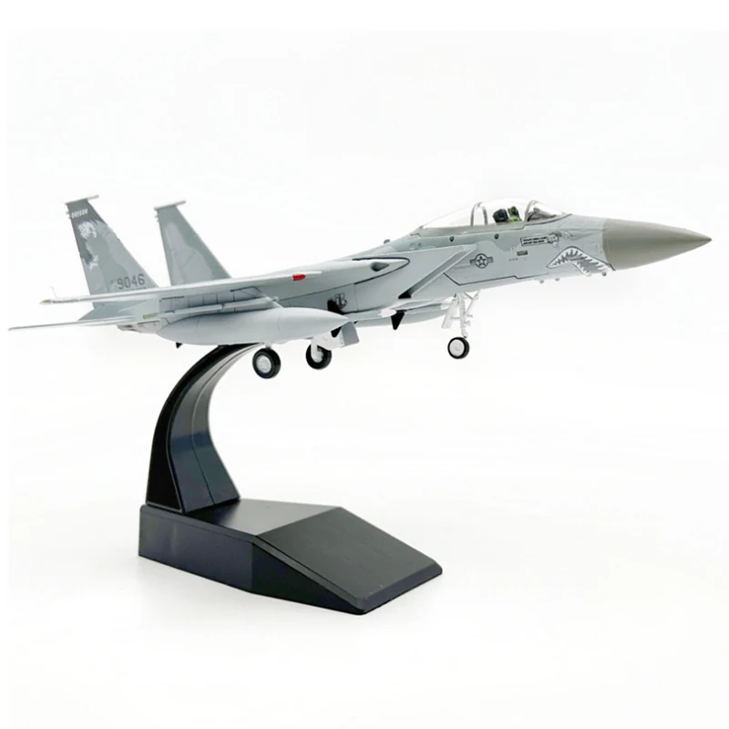 Литой под давлением 1/100 F-15C F15 F15C USAF Eagle Shark военный истребитель имитация сплава