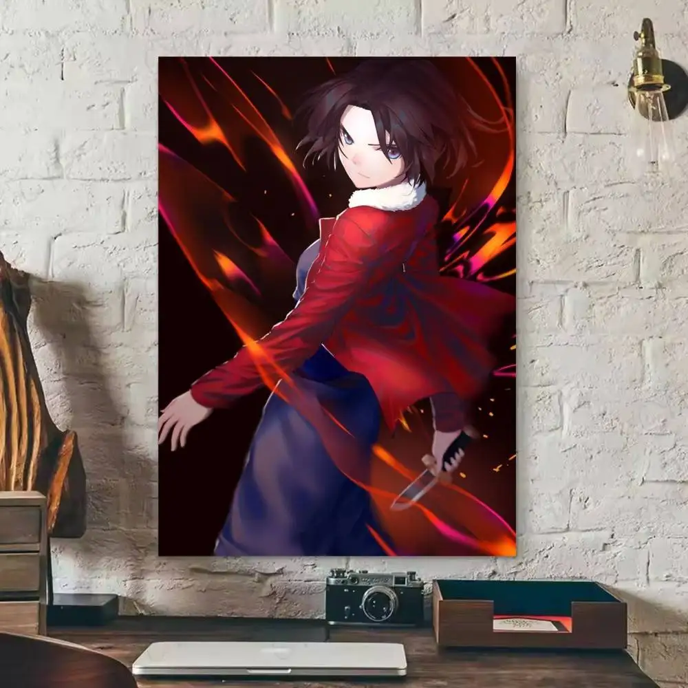 Фото Постер «Kara no Kyoukai: Сад грешников» с Рёги Шики, водонепроницаемая HD-наклейка на стену, самоклеящаяся, с принтом №2
