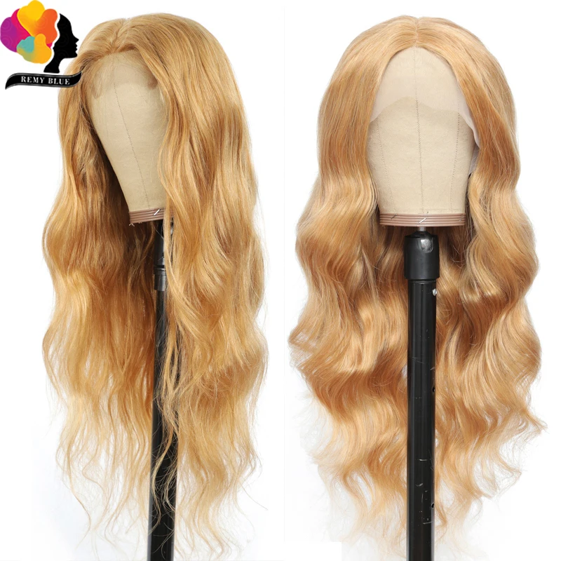 Парики из перуанских светлых человеческих волос на сетке спереди предварительно