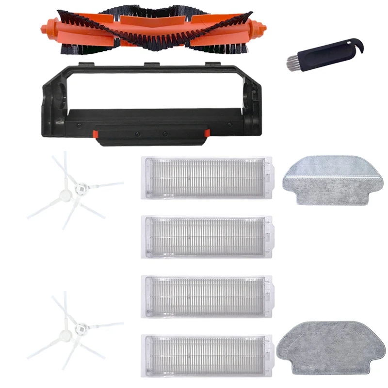 

Main Brush Hepa Filter Side Brush Mop Cloth For Xiaomi Mijia Robot STYJ02YM Mi Mop Pro For Conga 3490 For Viomi V2 PRO