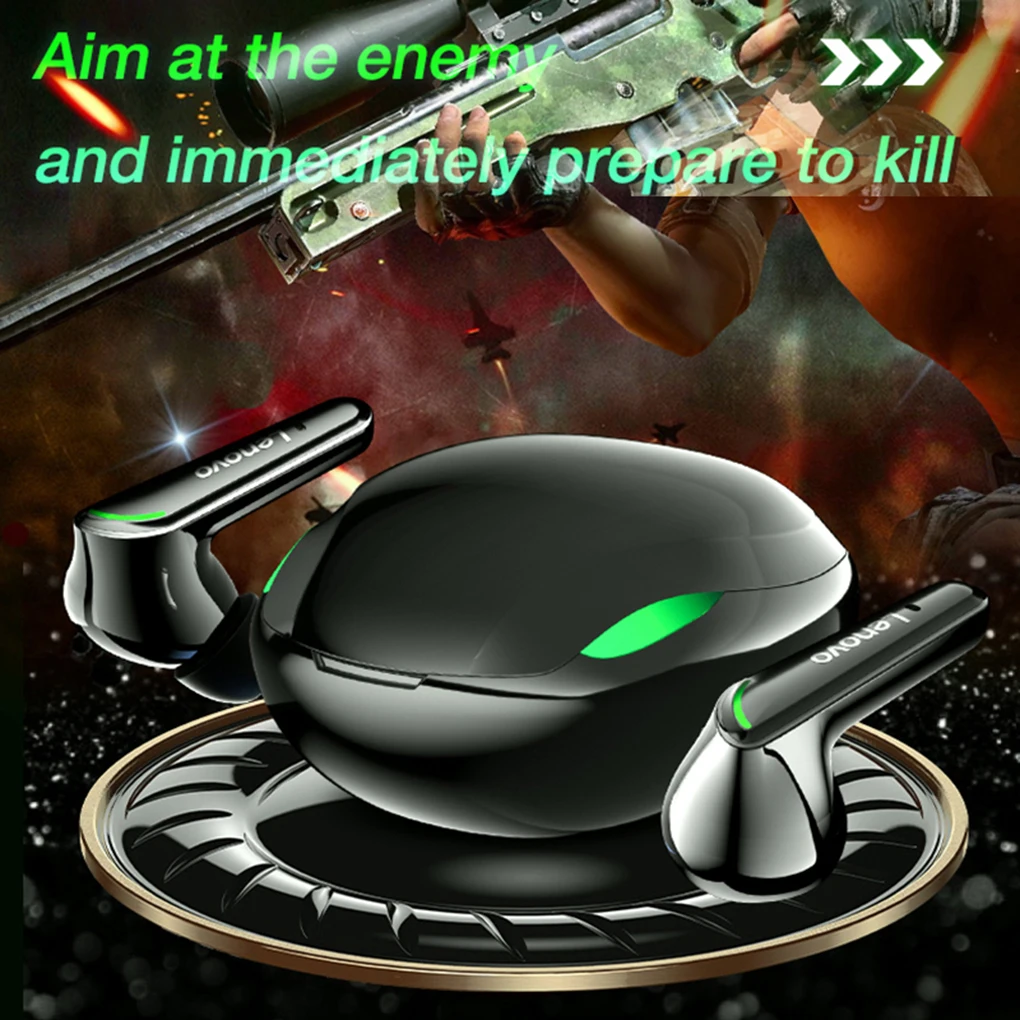 

Lenovo XT92TWS Игровые наушники Bluetooth 5.1Low Latency профессиональные геймеры Bluetooth наушники с микрофоном стерео наушники для Xiaomi