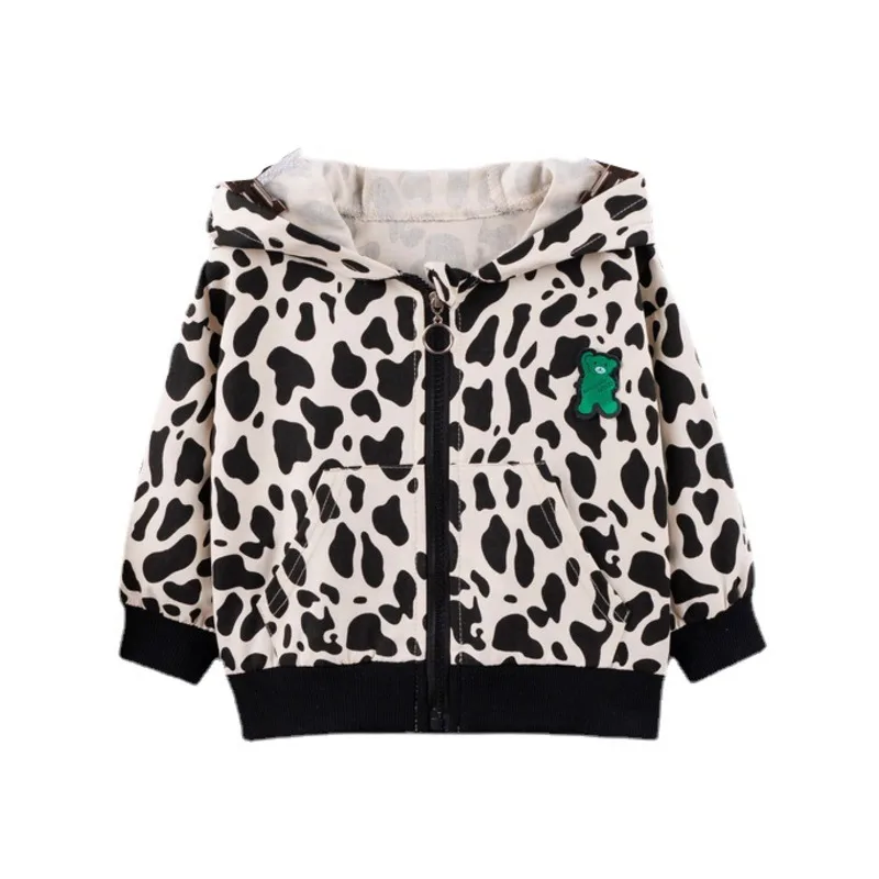 

New Spring Autumn Baby Boys Girls Clothes Children Fashion Cotton Hooded Coat Toddler Casual Costume Infant Hoodies Kids Jacket