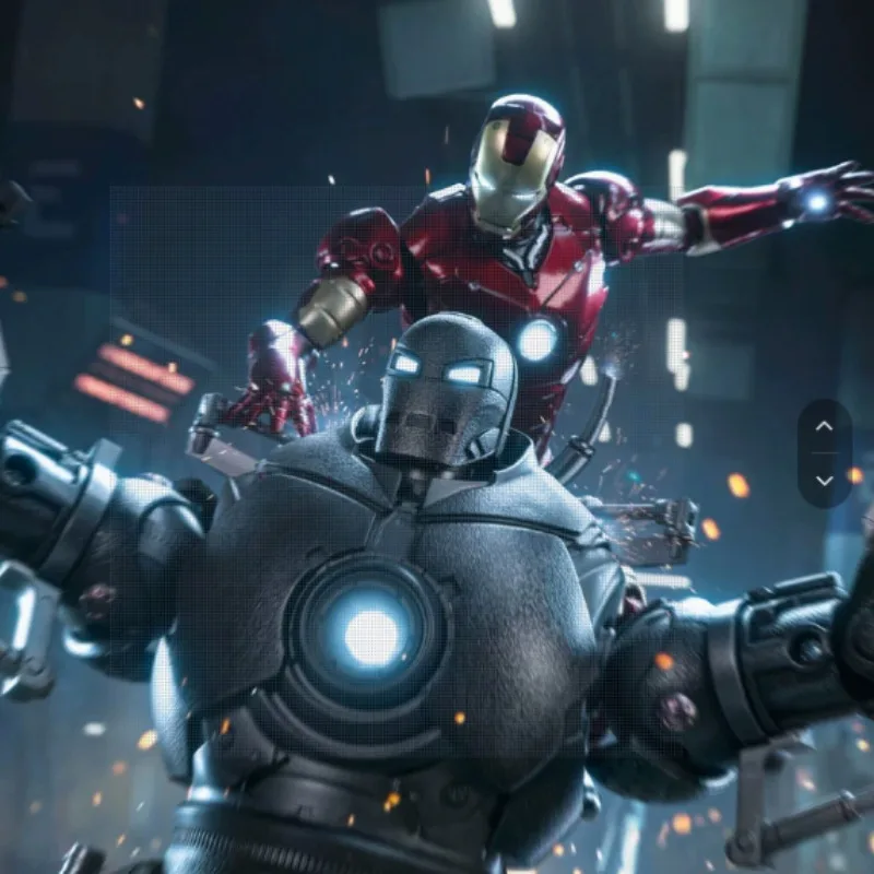 Оригинальная аниме-фигурка Iron Monger Железный человек серия 10-летие подвижные