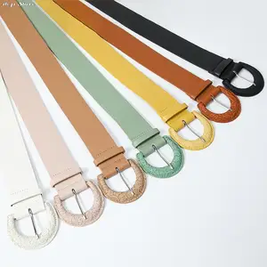 Image for 1X Candy Color Simple Belt Fashion Korean Version  