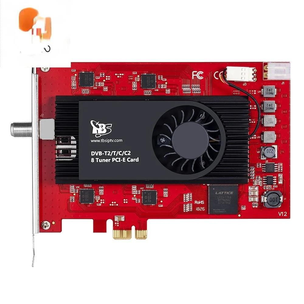 

Sintonizador TBS6209, 8 DVB-T2, C2 T, C, ISDB-T, tarjeta PCIe para Cable terrestre HD/SD en vivo, canals de TV FTA
