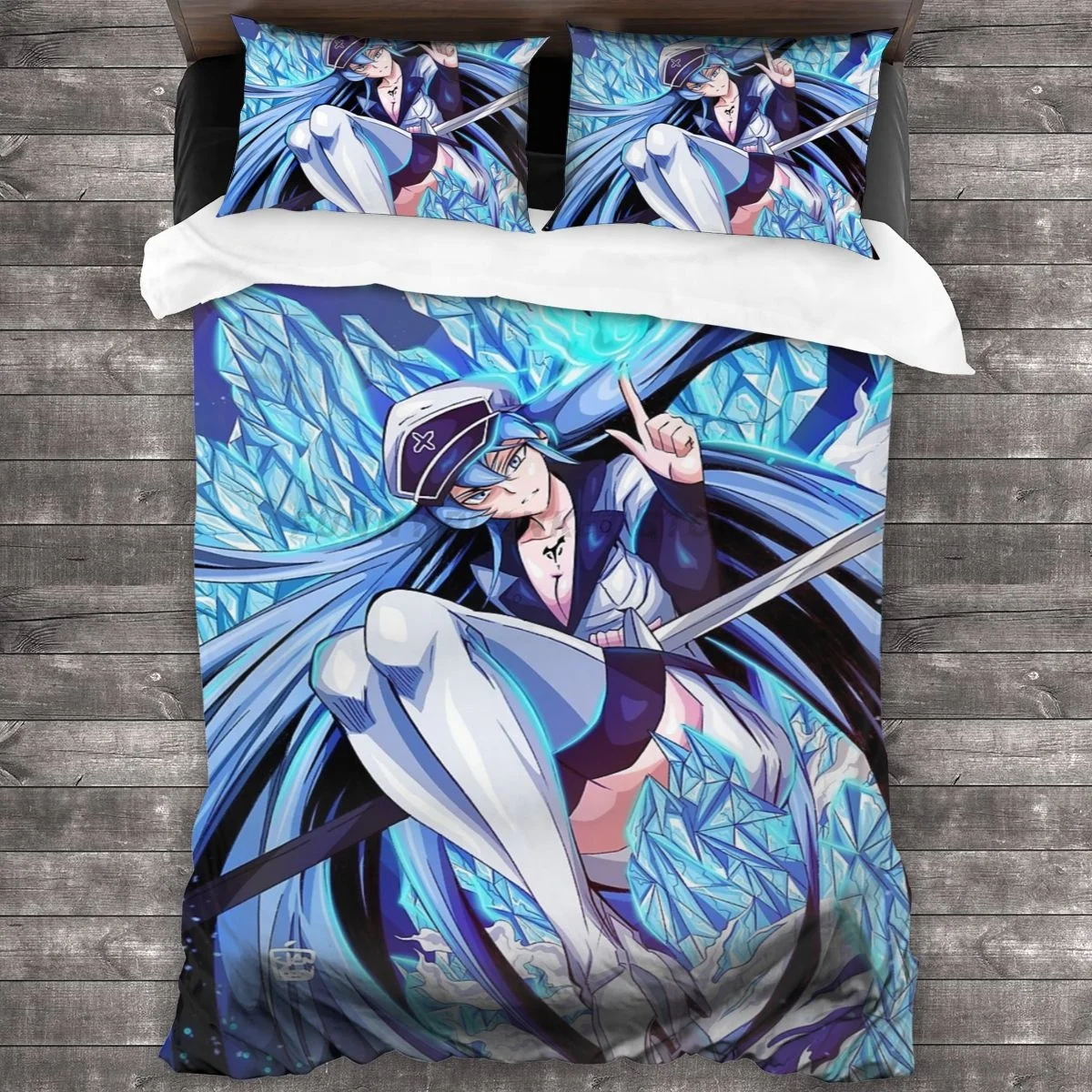 

Комплект постельного белья ESDEATH, пододеяльник, наволочки, одеяло, Комплект постельного белья
