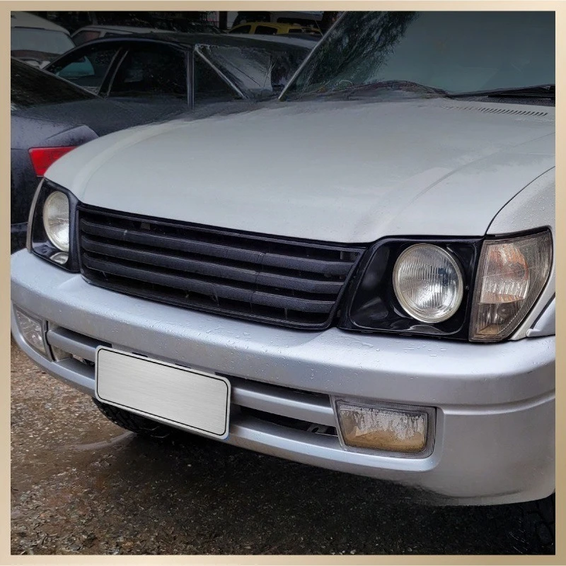 Фото Подходит для Prado LC90 LC95 1993-2002 годов выпуска, передняя решетка бампера, центральная решетка, гоночная решетка для автомобиля. №2