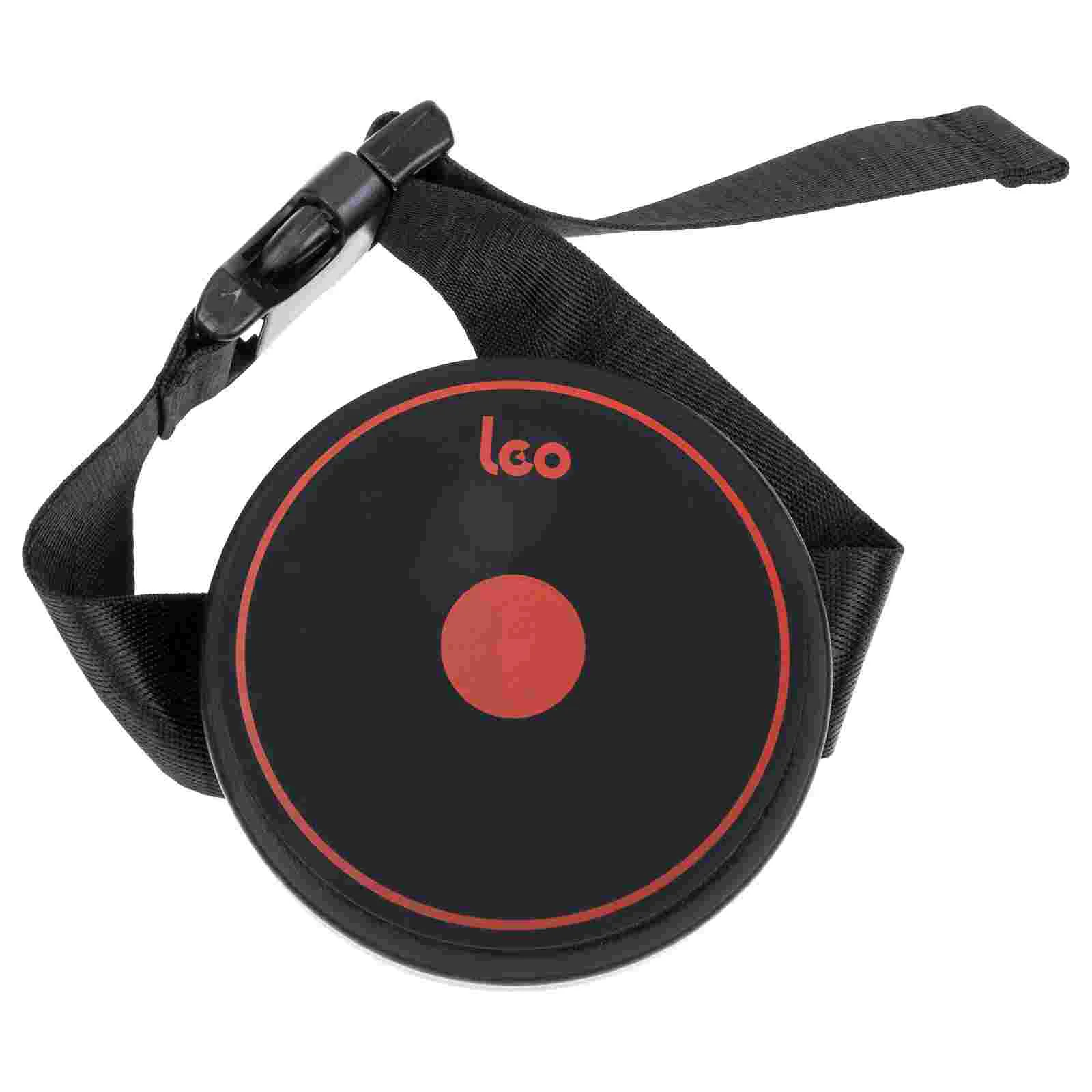 

Drum Pad Practice Dumb Rubber Snaremetronome Pads Accessories 4 Accessory Strap Leg Beginner Supply Set Children Percussion Inch