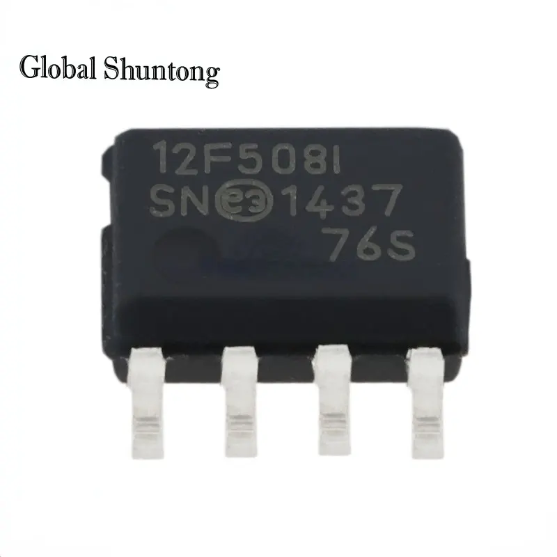 

10PCS PIC12F508-I/SN SOP-8 Original Imported 8-bit Full Static CMOS Single-chip Microcomputer Based on Flash Memory