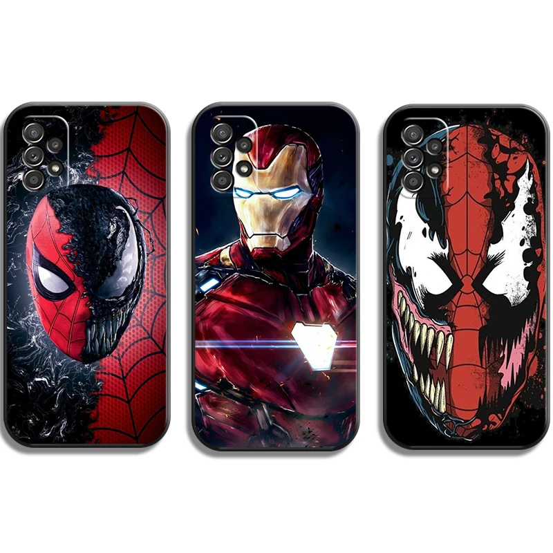 

Чехлы для телефонов Marvel с изображением Человека-паука для Samsung Galaxy A51 4G A51 5G A71 4G A71 5G A52 4G A52 5G A72 4G A72