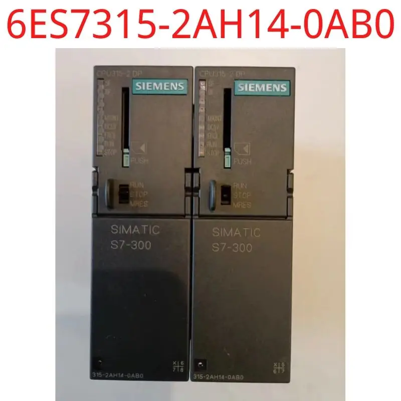 

Used Siemens Test Ok Real 6ES7315-2AH14-0AB0 SIMATIC S7-300, CPU 315-2DP Central Processing Unit with MPI Integr. Power Supply 2