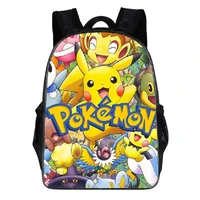 pokemon backpack pikachu schoolbag storage bag boys cartoon backpack kawaii anime pokemon go school bag high quality kids gifts