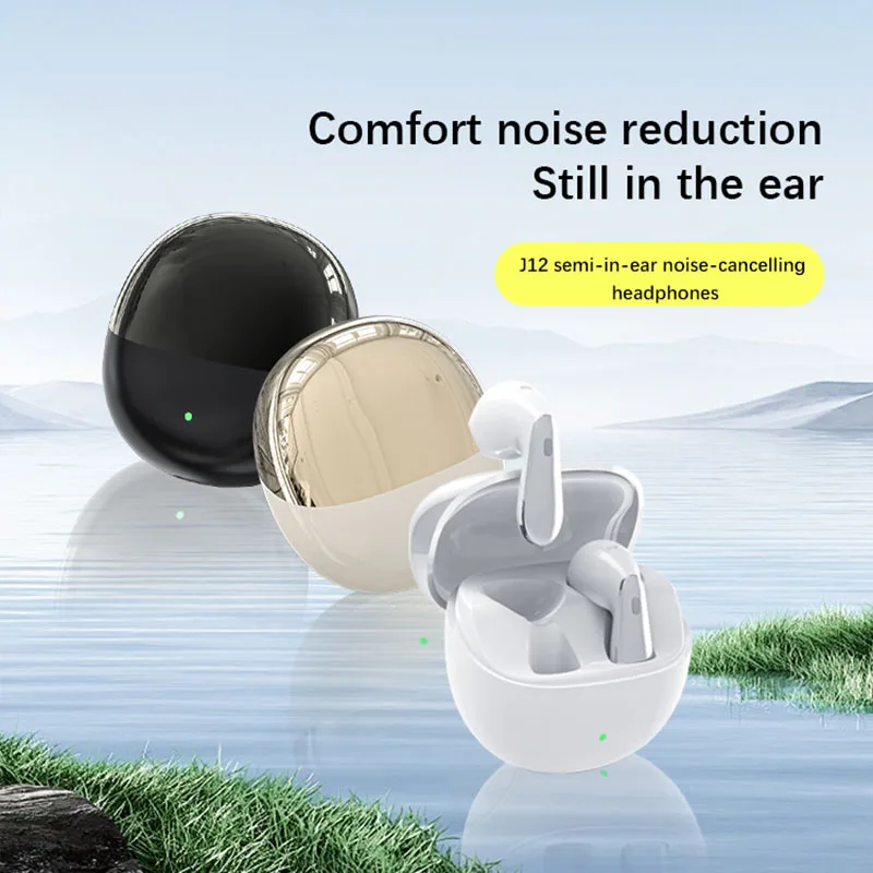 Новые TWS J12 BT наушники с сенсорным управлением беспроводные стерео музыка Спорт
