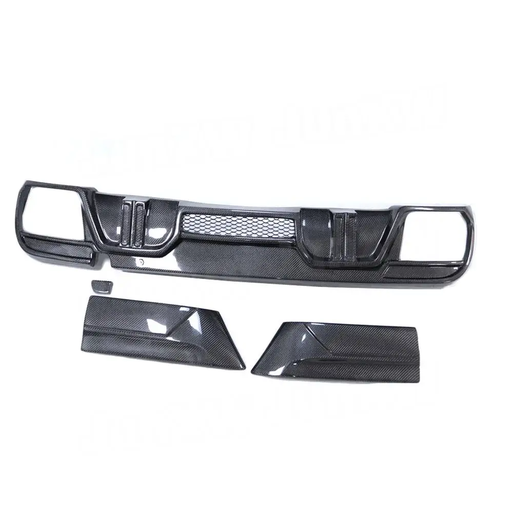 Диффузор заднего бампера Bodykit для BMW F96 X6M 2019-2022 разветвители подбородка с