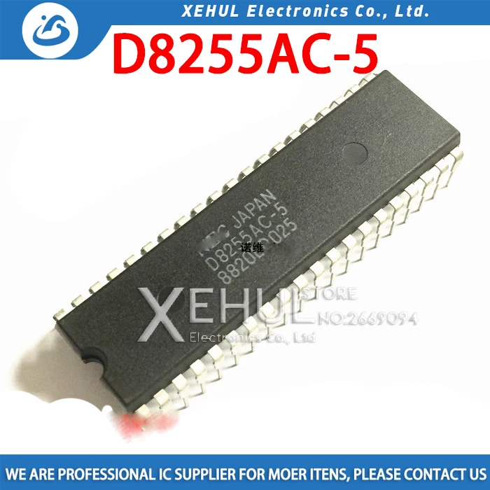 100 шт./лот D8255AC-2 D8255AC UPD8255AC-2 UPD8255AC D8255AC-5 UPD8255 D8255 DIP-40