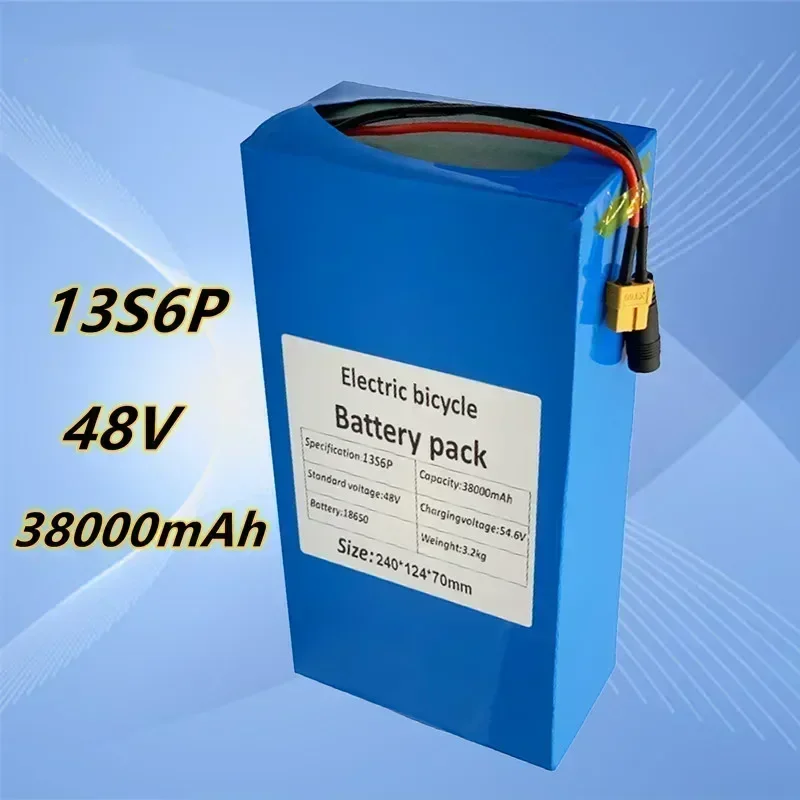 2424 Bestseller 48V 38ah 13s6p Lithium Battery Pack 48v 38000mAh 2000W Citycoco Motorized Scooter Batteries Built in 50A BMS