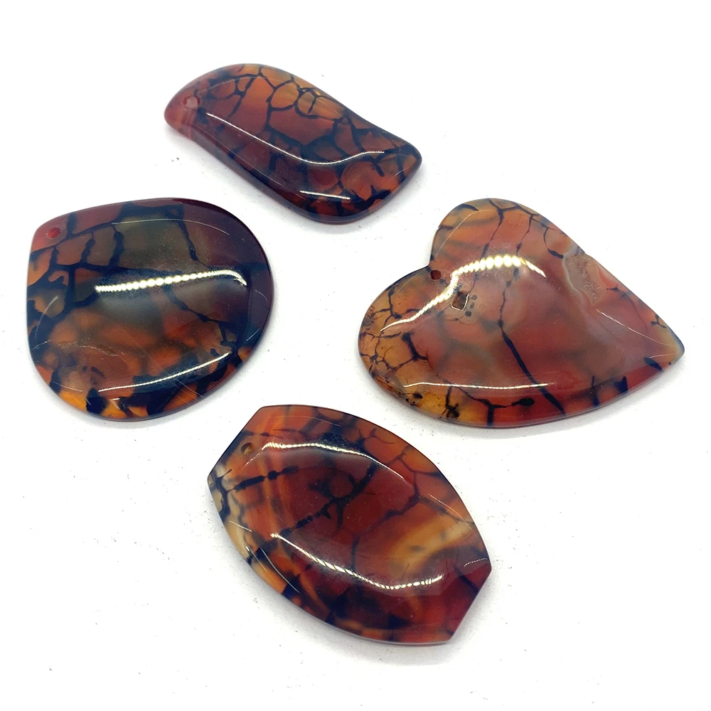 5 шт./лот апельсиновый черный оникс кулон для мужчин и женщин восстанавливающий