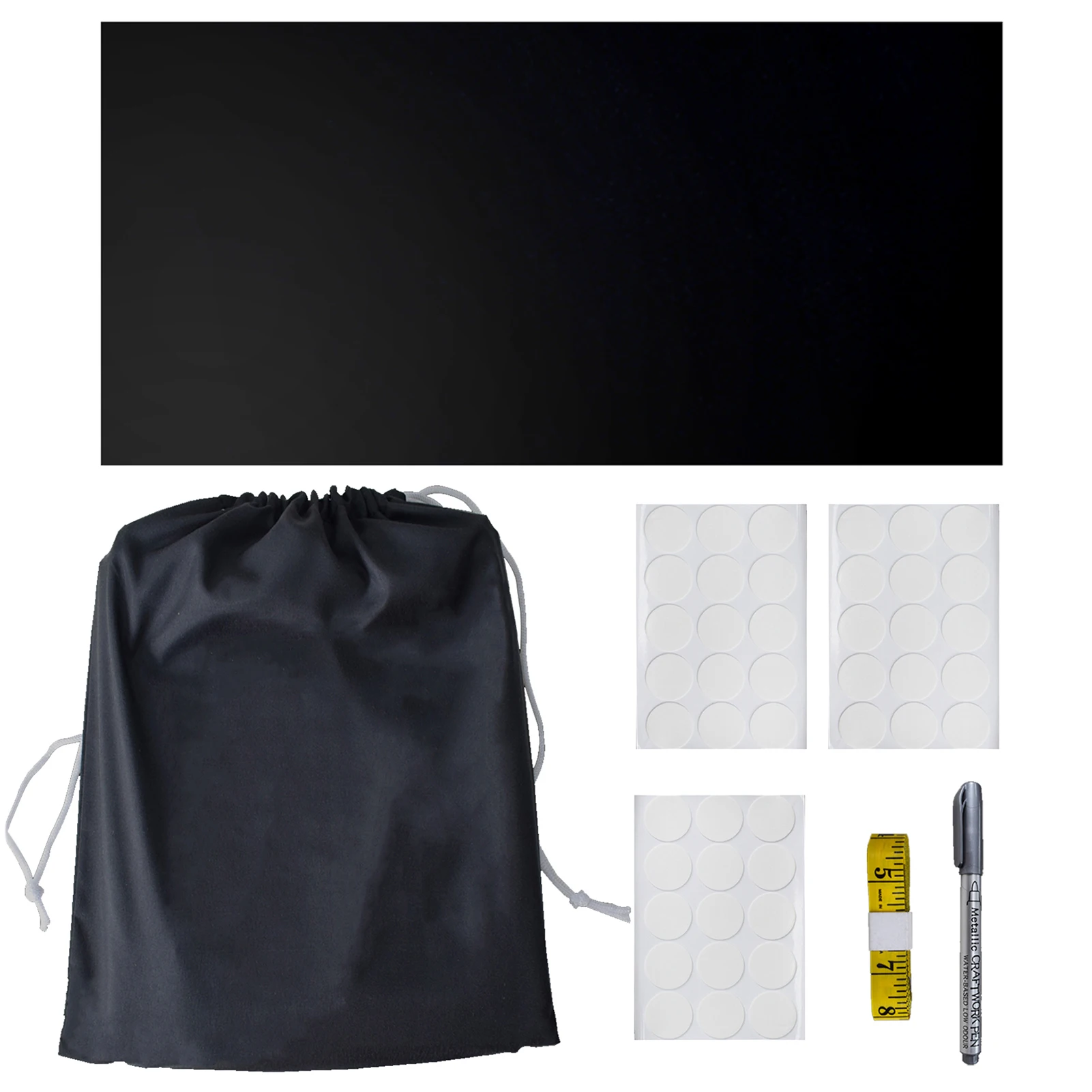 

Temporary Blackout Shades for Windows Double Strength Waterproof Sun Protection for Anyone Sensitive to Light