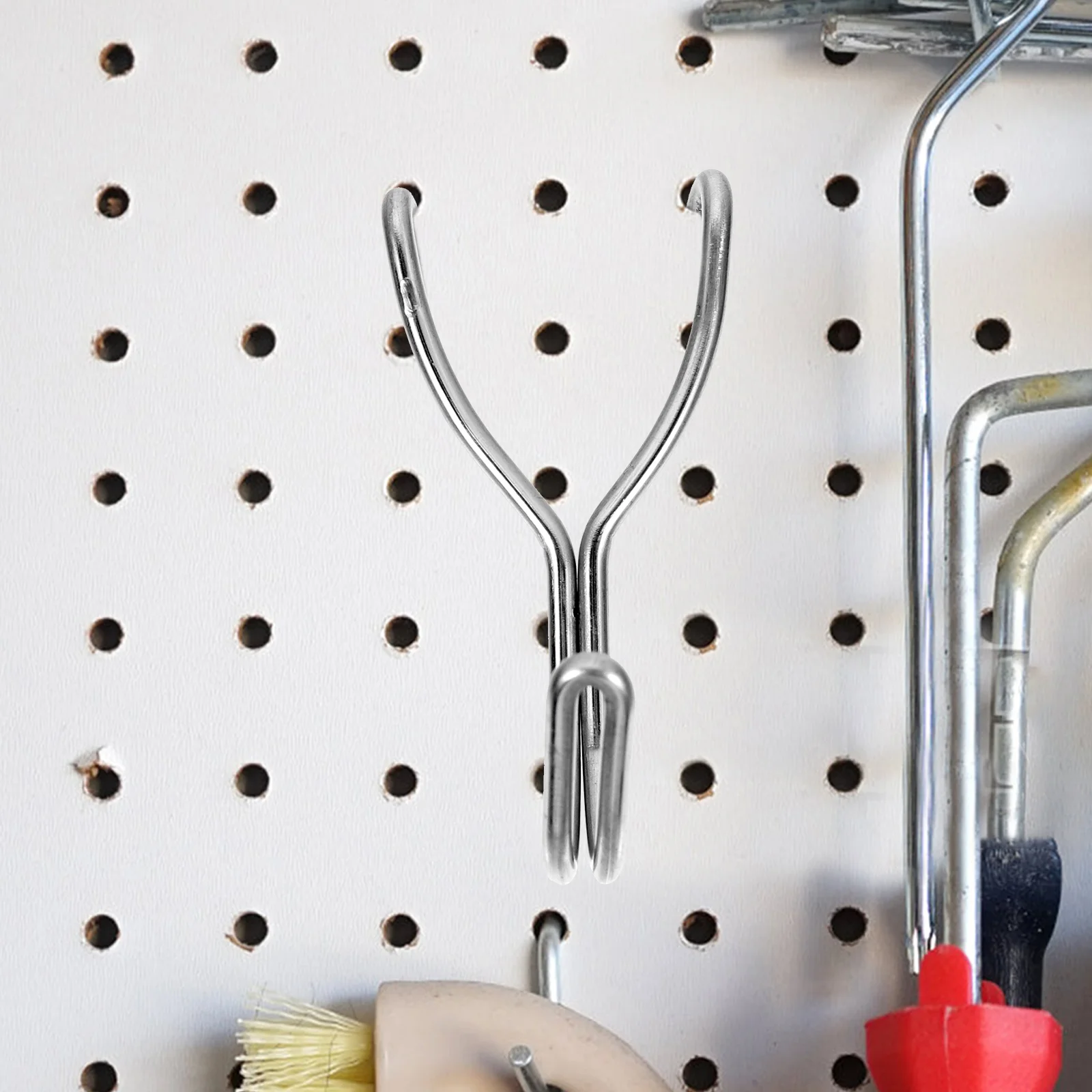 

Nail The Wall Peg Board Organizer Accessories Pegboard Hook Metal Hooks Walls Hanging