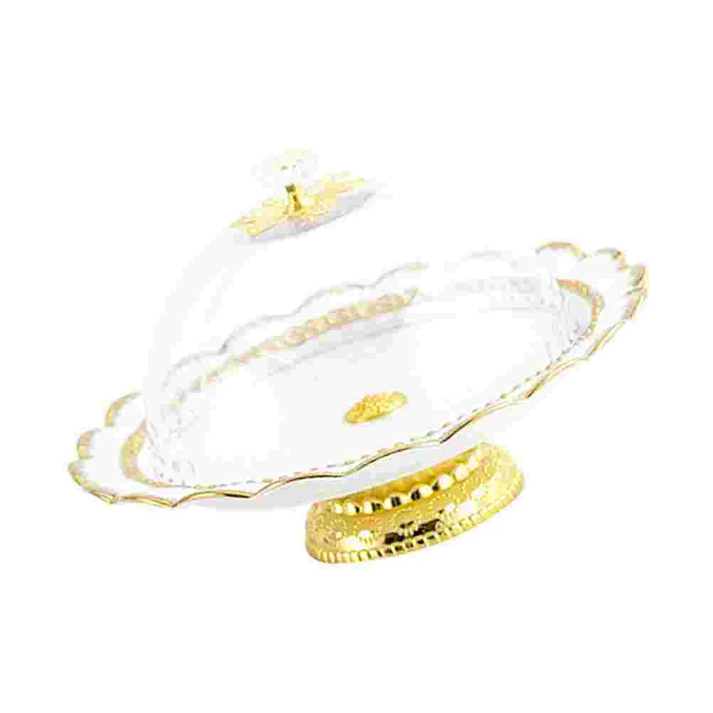 

1 Set of Party Cake Stand Dessert Display Plate Wedding Snack Storage Holder