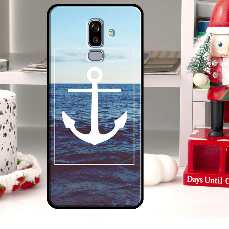 Nautical Anchor Boat Sea Phone Case For Samsung J5 2016 J3 J7 A3 A5 2017 J4 J6 Plus A6 A7 A8 A9 J8 2018 Soft Cover images - 5