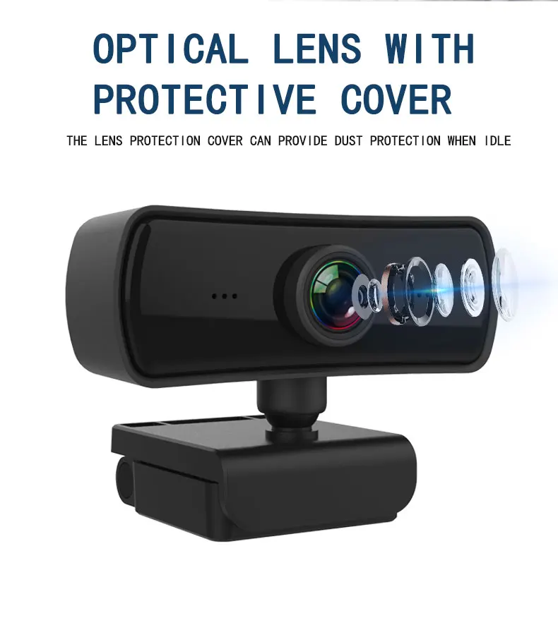 Веб-камера HD с автофокусом и встроенным микрофоном 1920X1080P