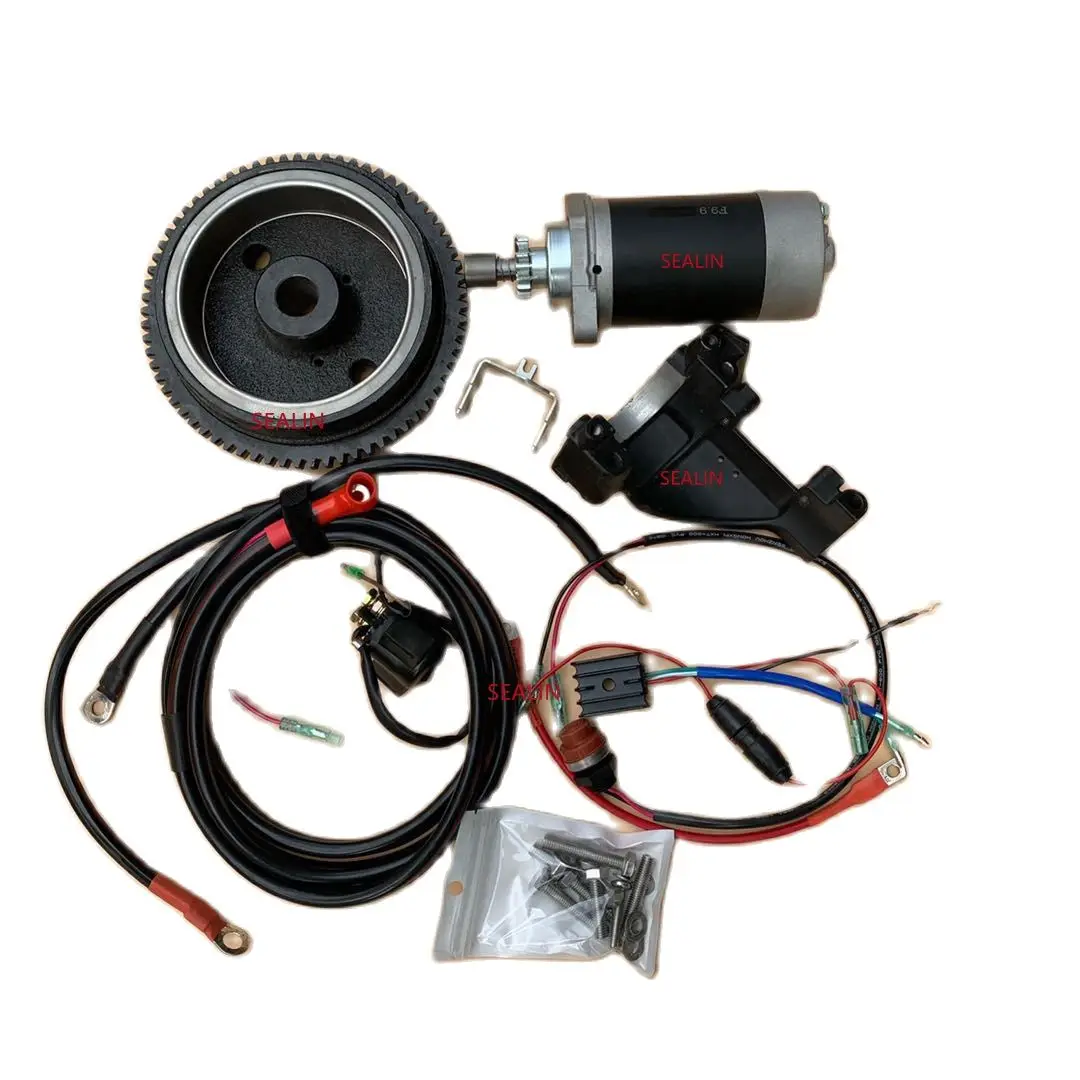 

Стартовый набор Электрический для YAMAHA PARSUN HIDEA 4-х тактный 9.9HP 12HP, подвесной мотор, стартовый мотор, маховик, катушка заряда, переключатель, реле