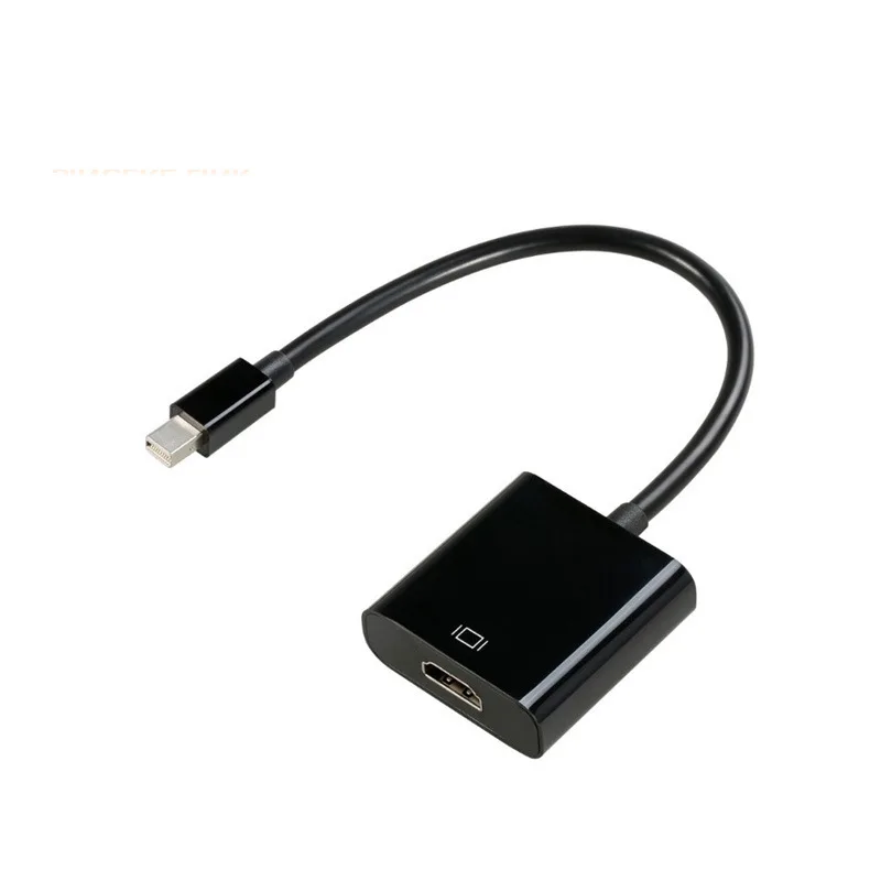 

25Pcs/lot Thunderbolt Mini DisplayPort Display Port DP To HDMI-compatible Adapter Cable For Apple Mac Macbook Pro Air