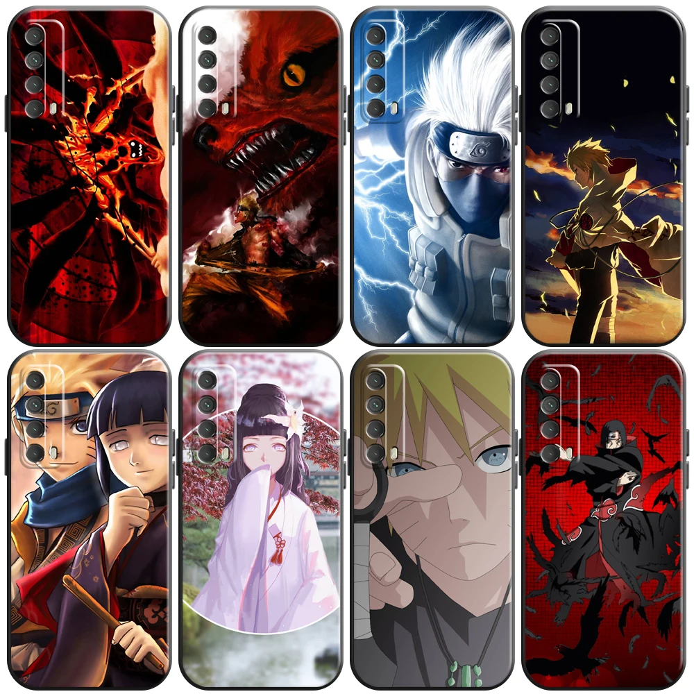 

Japan NARUTO Anime Phone Case For Huawei Honor 7 8 9 7A 7X 8X 8C V9 9A 9X 9 Lite 9X Lite Liquid Silicon Soft Carcasa Back Funda